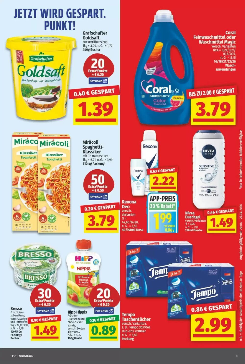 NP Discount Prospekt (ab 19.04.2026) zum Blättern - Seite 11