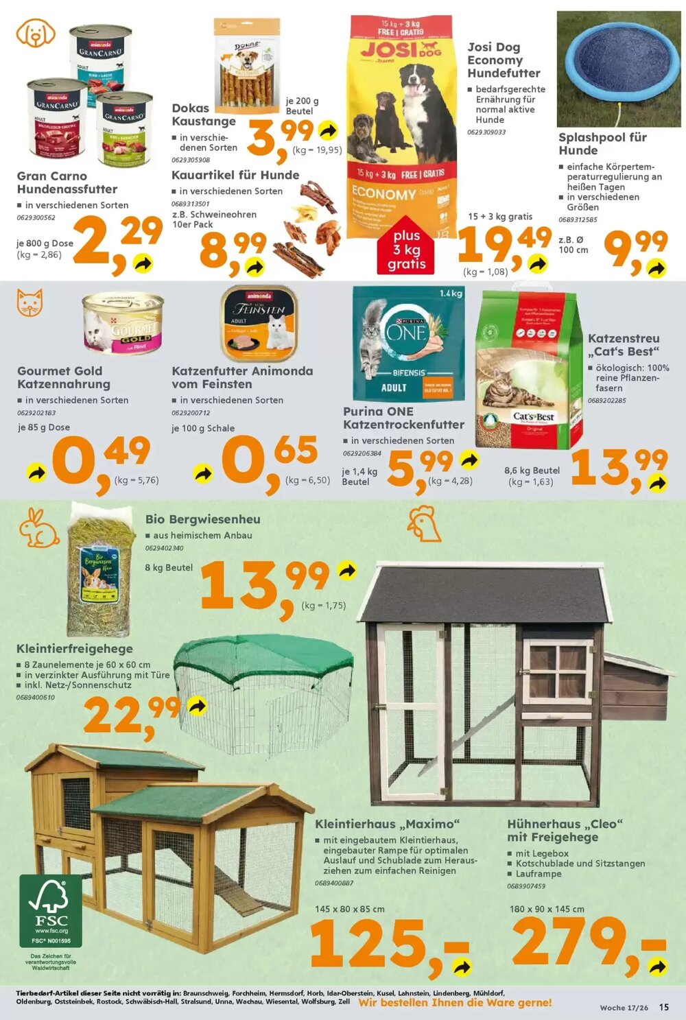 Globus Baumarkt Prospekt (ab 19.04.2026) zum Blättern - Seite 15