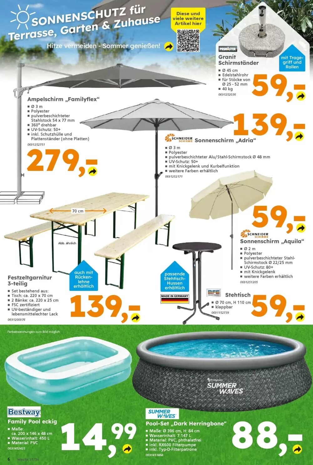 Globus Baumarkt Prospekt (ab 19.04.2026) zum Blättern - Seite 6