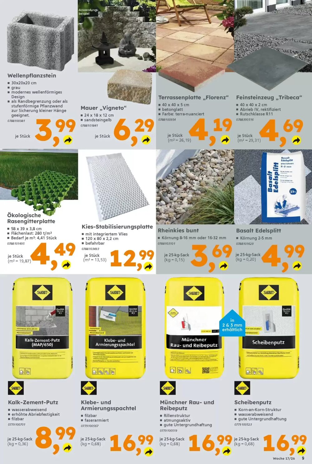 Globus Baumarkt Prospekt (ab 19.04.2026) zum Blättern - Seite 9