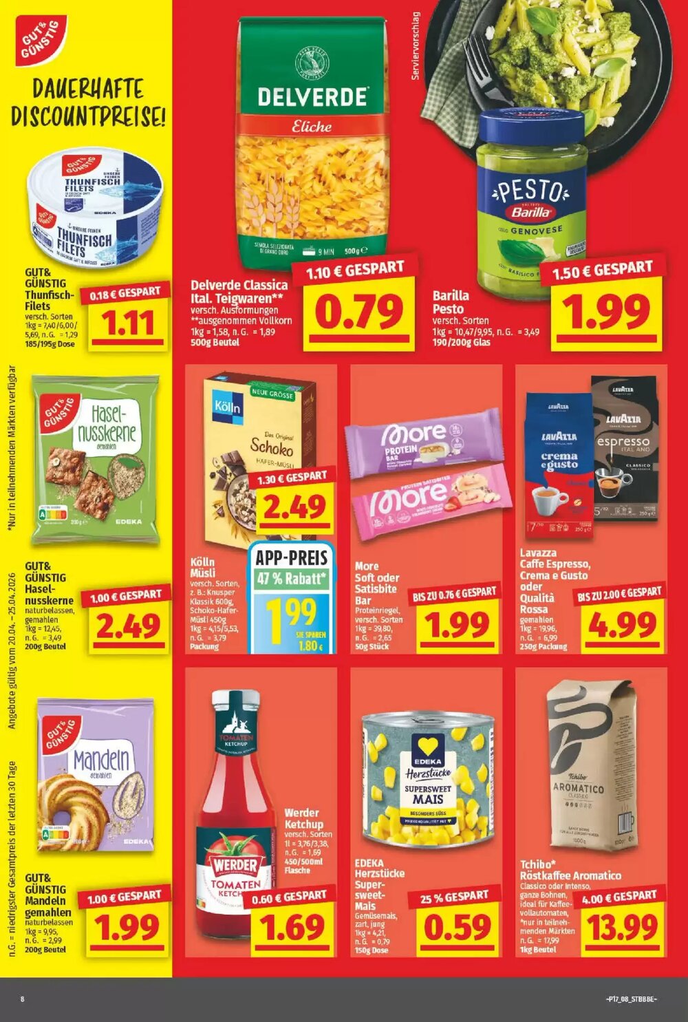 nah & gut Prospekt (ab 19.04.2026) zum Blättern - Seite 8