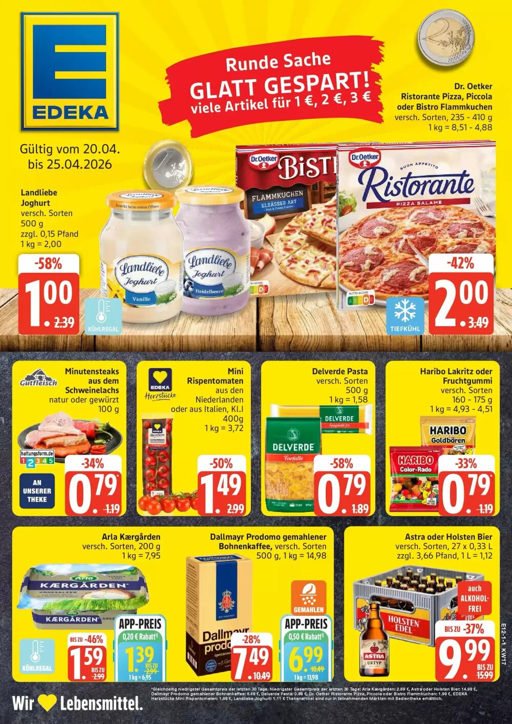 Edeka Prospekt (ab 19.04.2026) zum Blättern - Seite 1