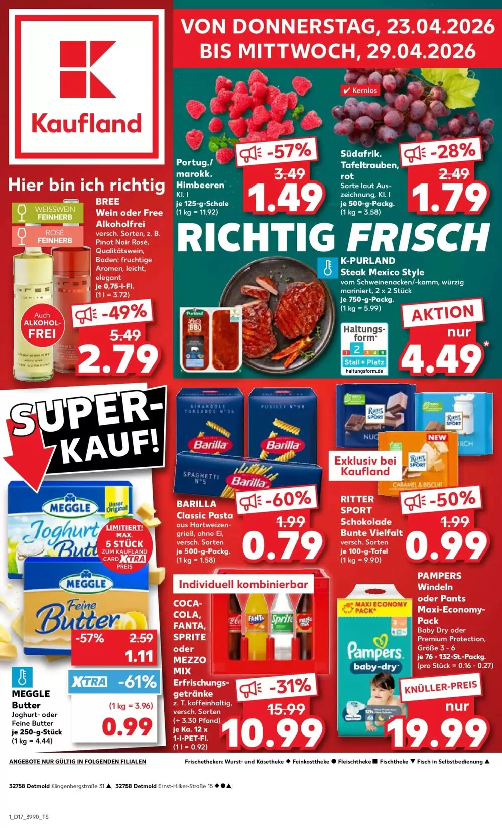 Kaufland Prospekt (ab 19.04.2026) zum Blättern - Seite 13