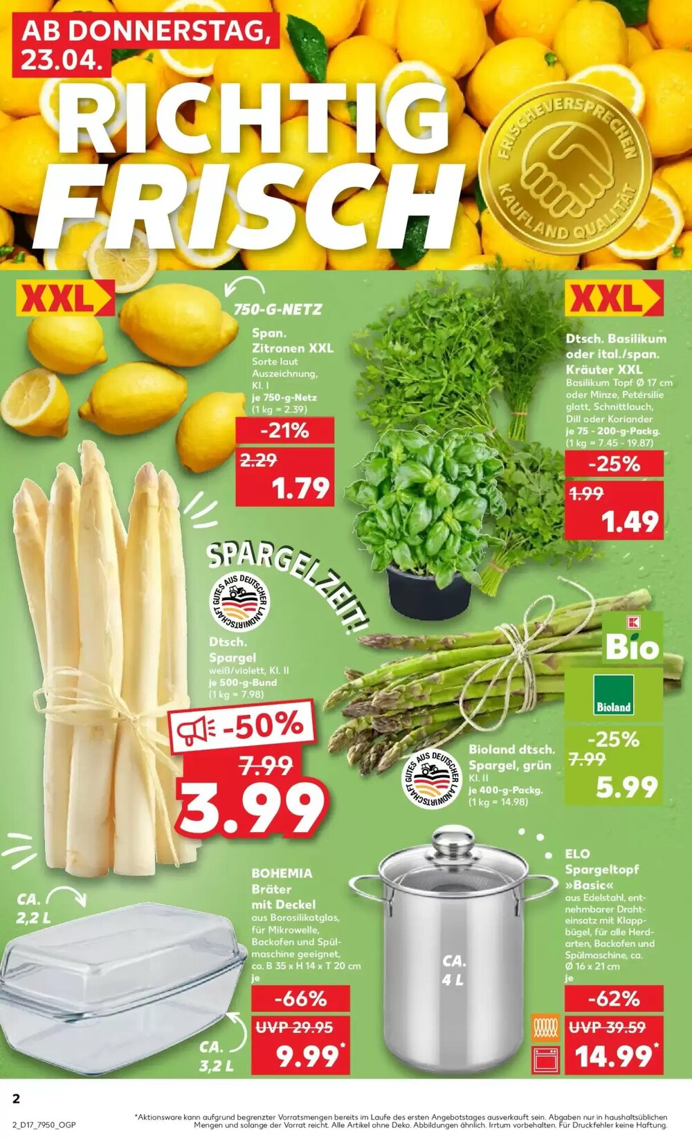Kaufland Prospekt (ab 19.04.2026) zum Blättern - Seite 14