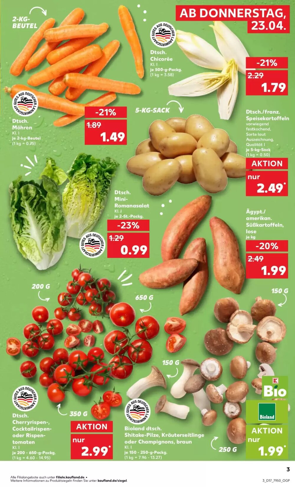 Kaufland Prospekt (ab 19.04.2026) zum Blättern - Seite 15