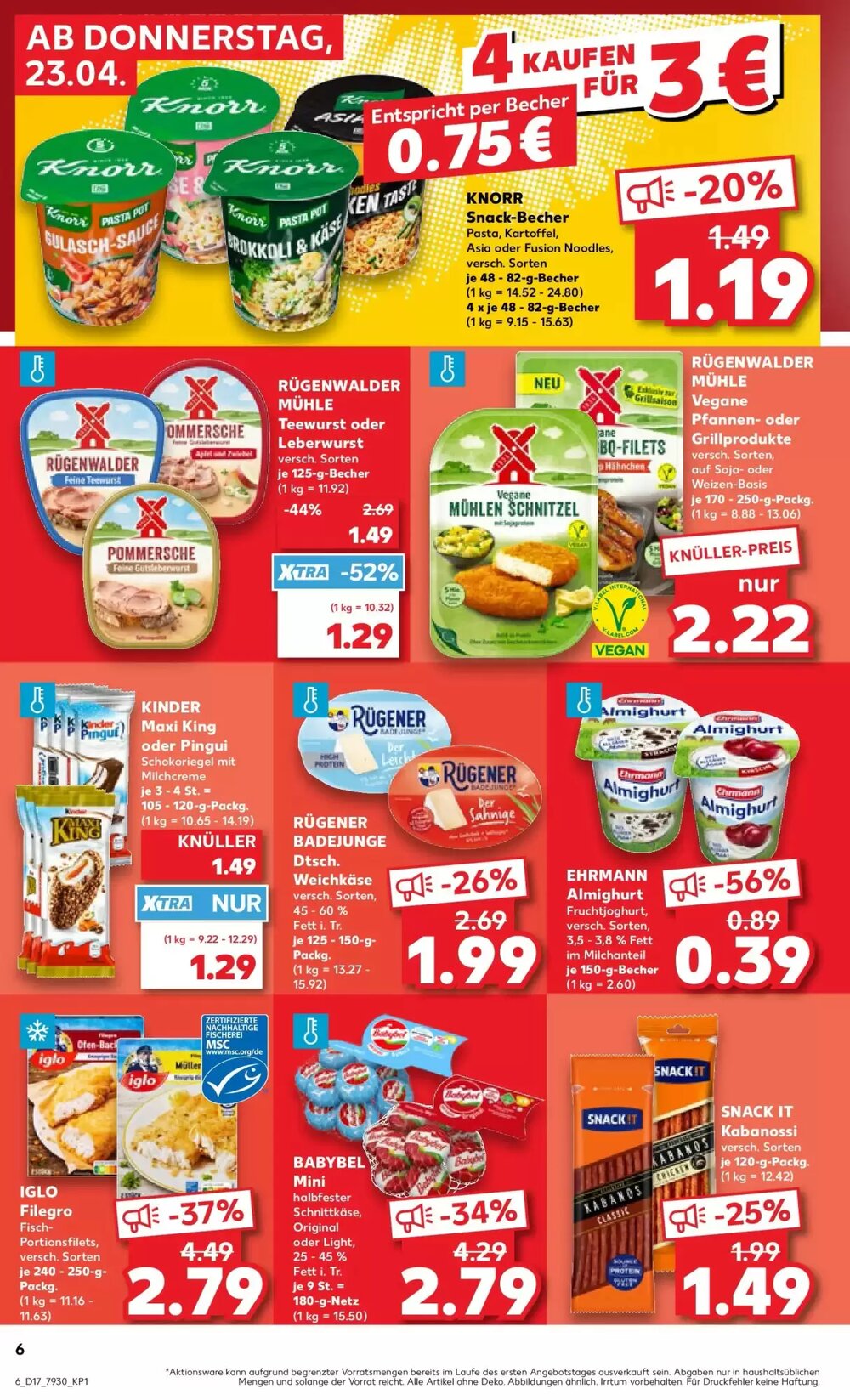 Kaufland Prospekt (ab 19.04.2026) zum Blättern - Seite 18