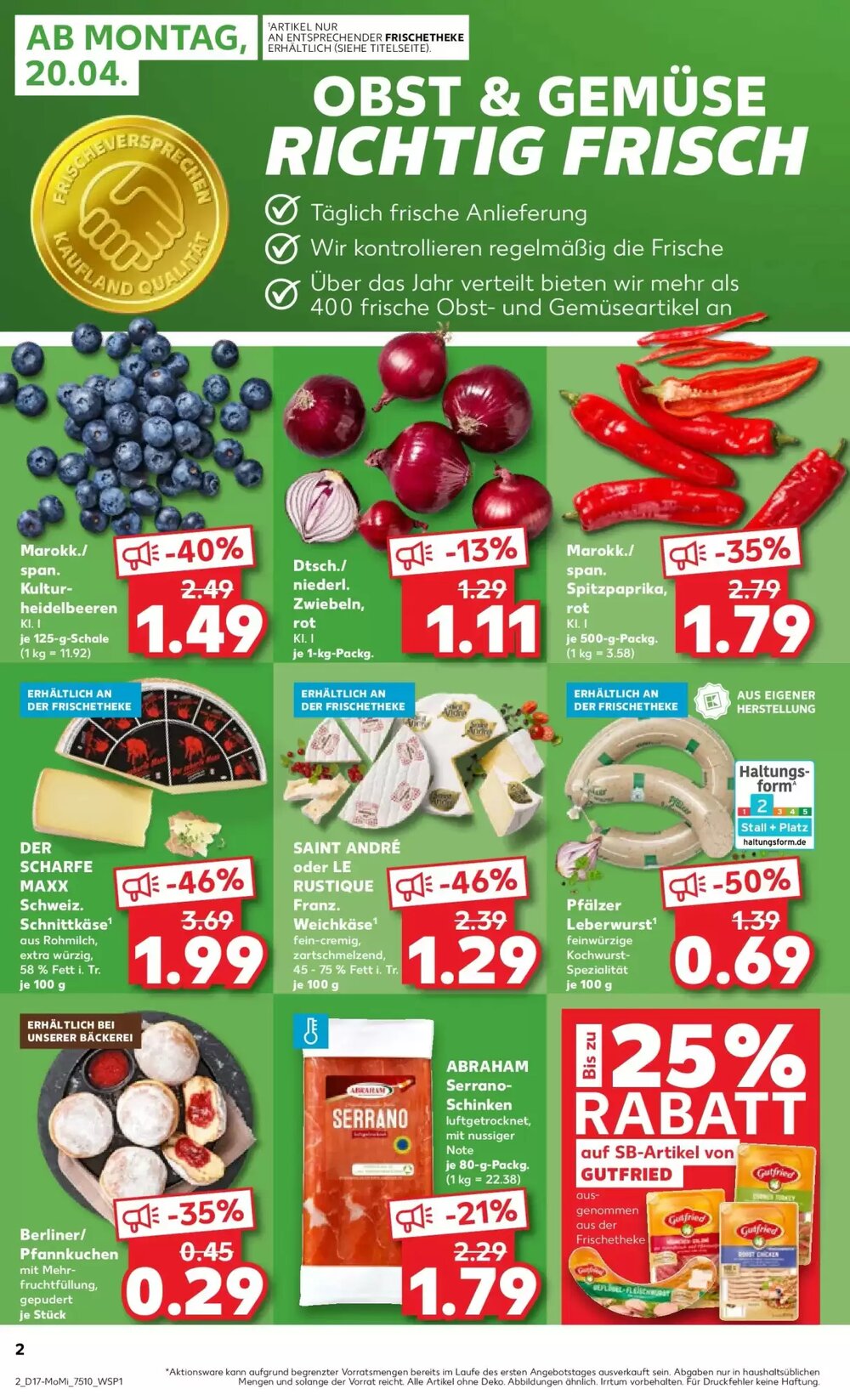 Kaufland Prospekt (ab 19.04.2026) zum Blättern - Seite 2