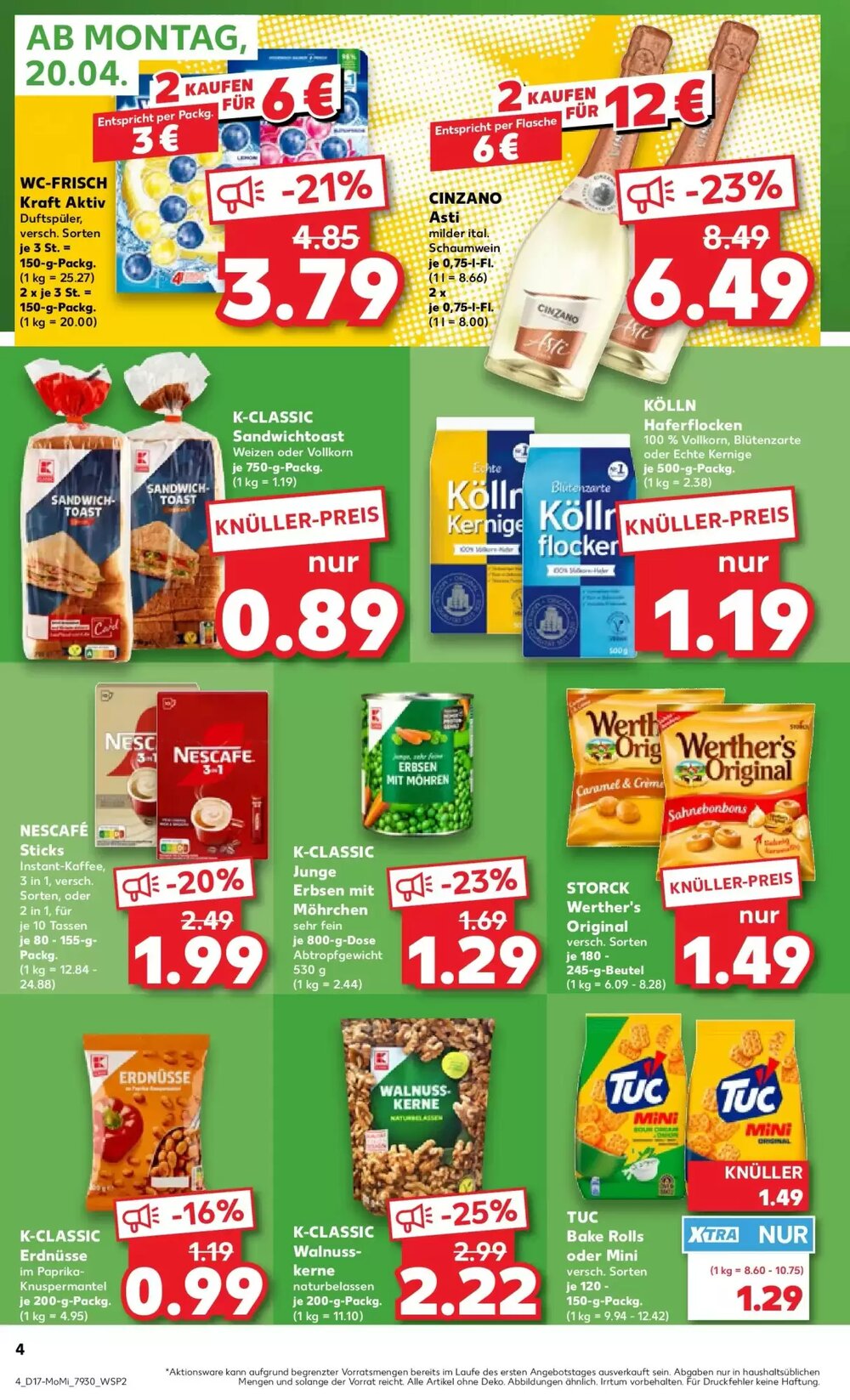 Kaufland Prospekt (ab 19.04.2026) zum Blättern - Seite 4