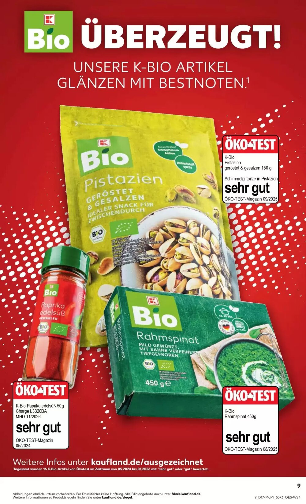 Kaufland Prospekt (ab 19.04.2026) zum Blättern - Seite 9