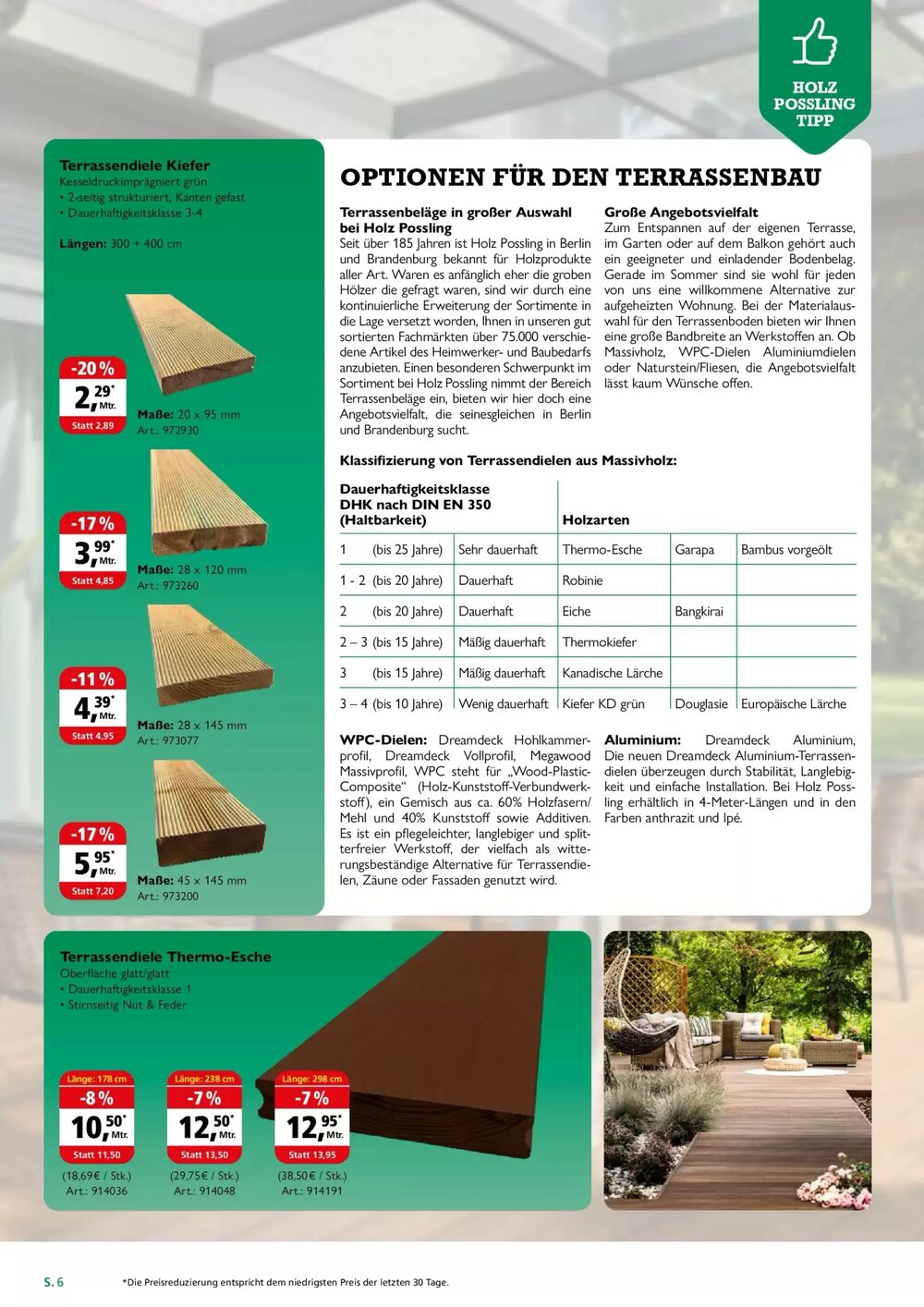 Holz Possling Prospekt (ab 19.04.2026) zum Blättern - Seite 6