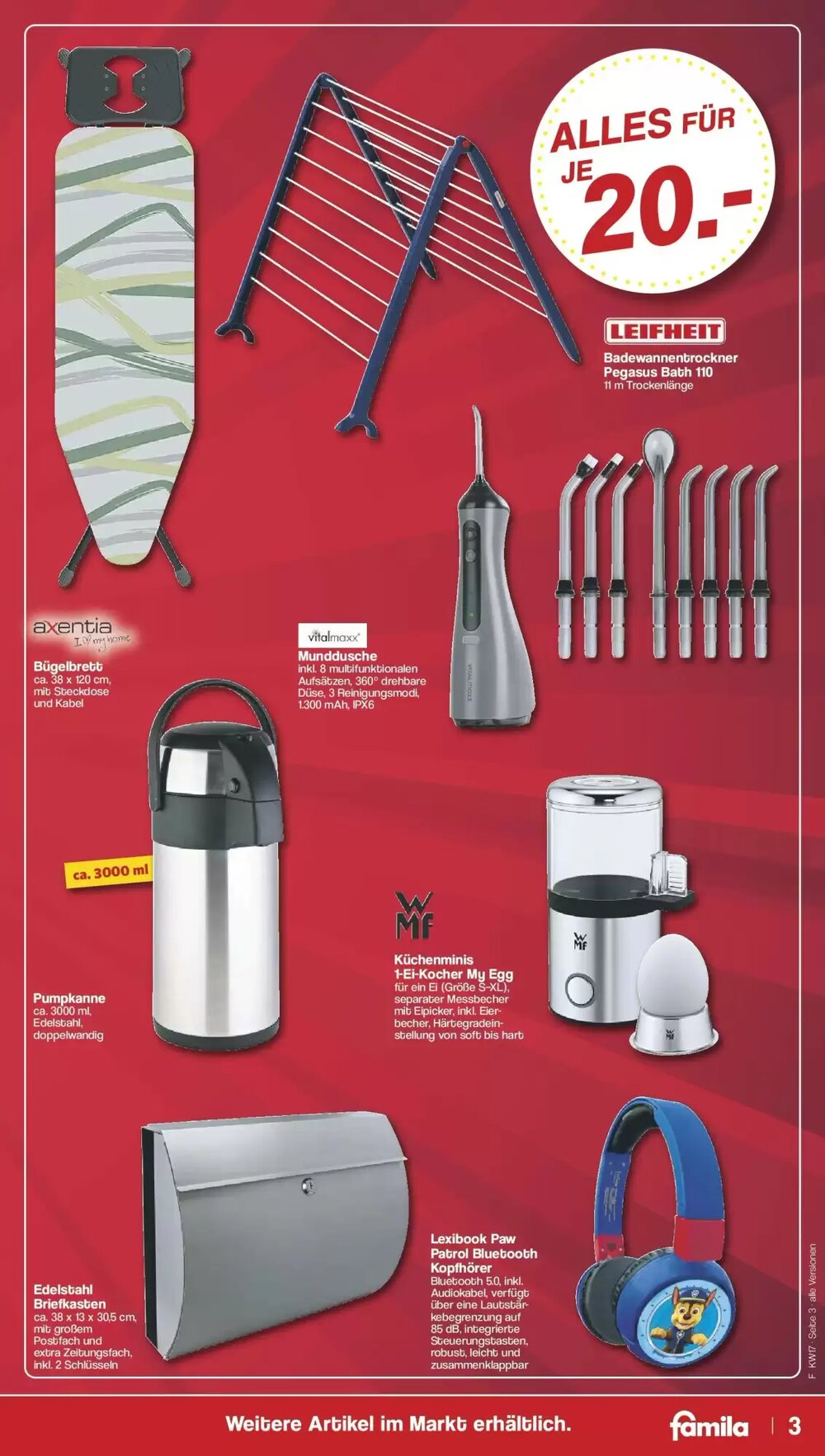 Famila Nord West Prospekt (ab 19.04.2026) zum Blättern - Seite 3