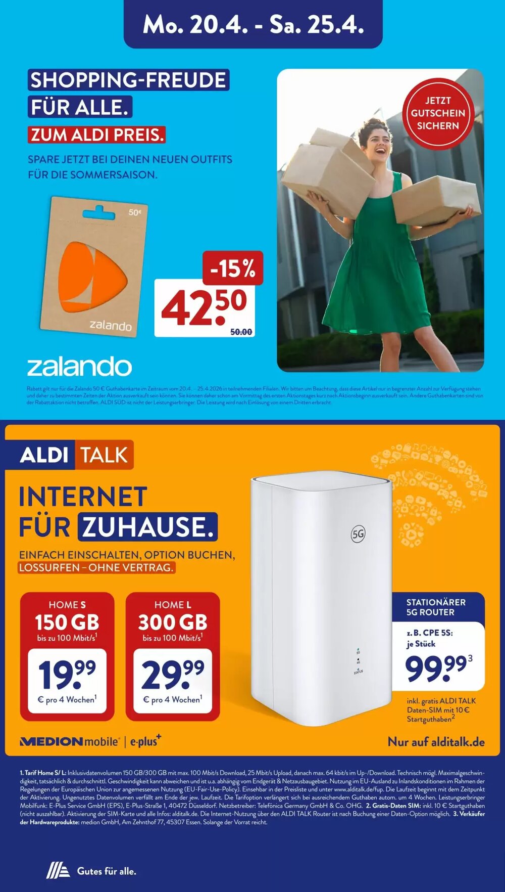 Aldi Süd Prospekt (ab 20.04.2026) zum Blättern - Seite 22