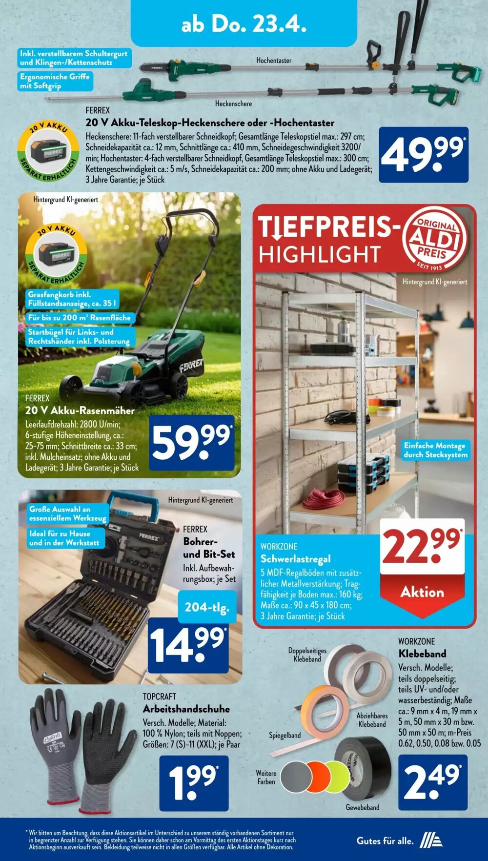 Aldi Süd Prospekt (ab 20.04.2026) zum Blättern - Seite 9