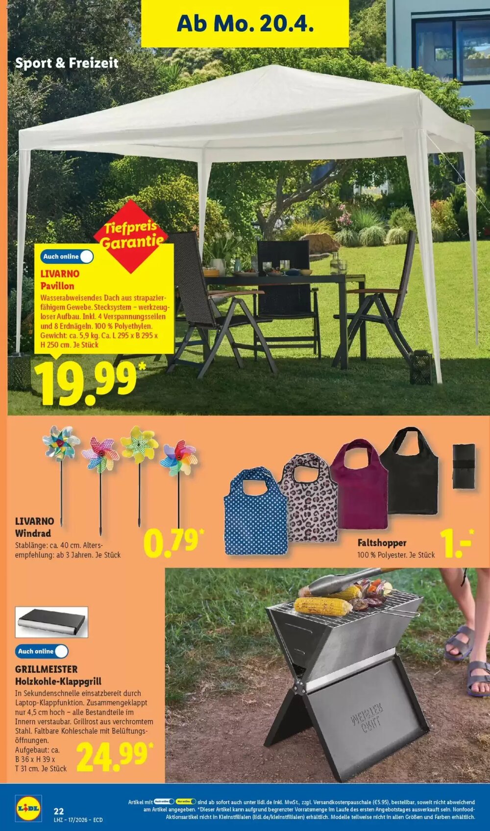 Lidl Prospekt (ab 20.04.2026) zum Blättern - Seite 10