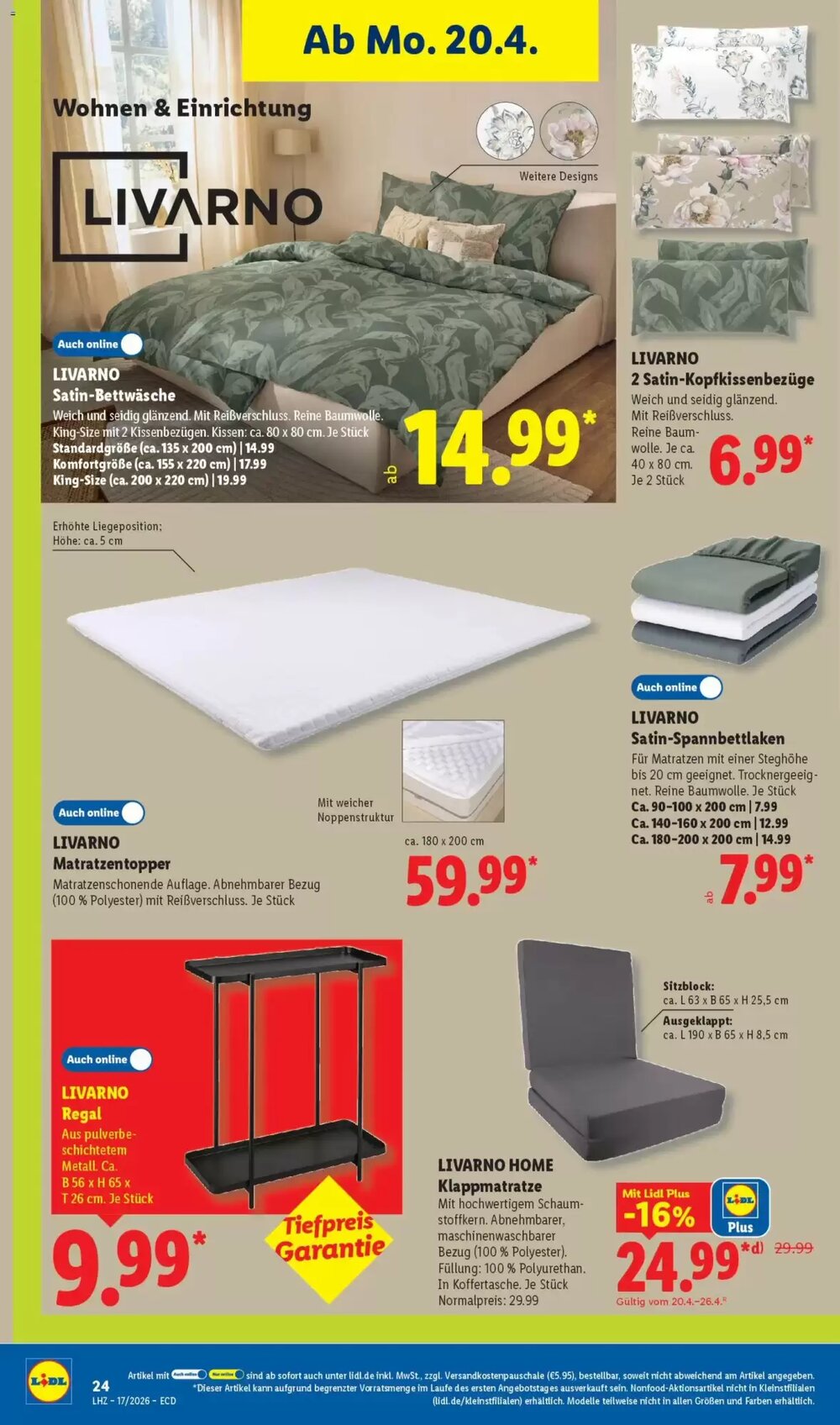 Lidl Prospekt (ab 20.04.2026) zum Blättern - Seite 12