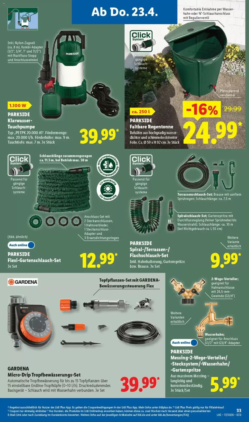 Lidl Prospekt (ab 20.04.2026) zum Blättern - Seite 23