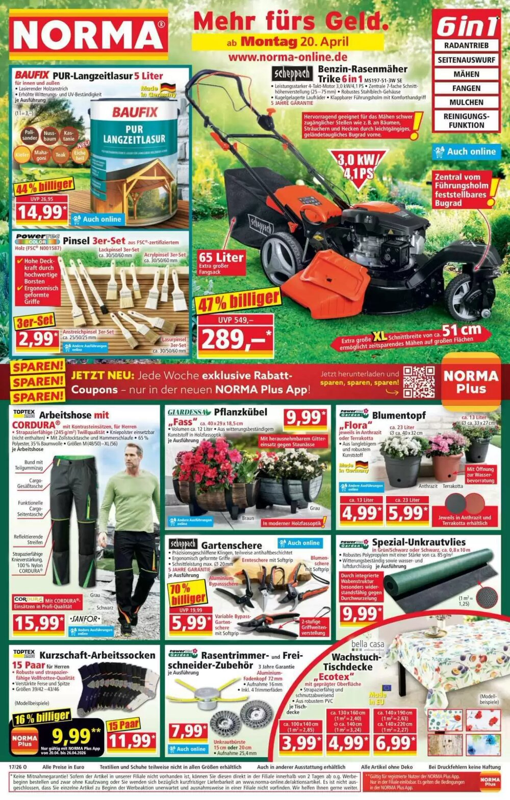 Norma Prospekt (ab 20.04.2026) zum Blättern - Seite 1