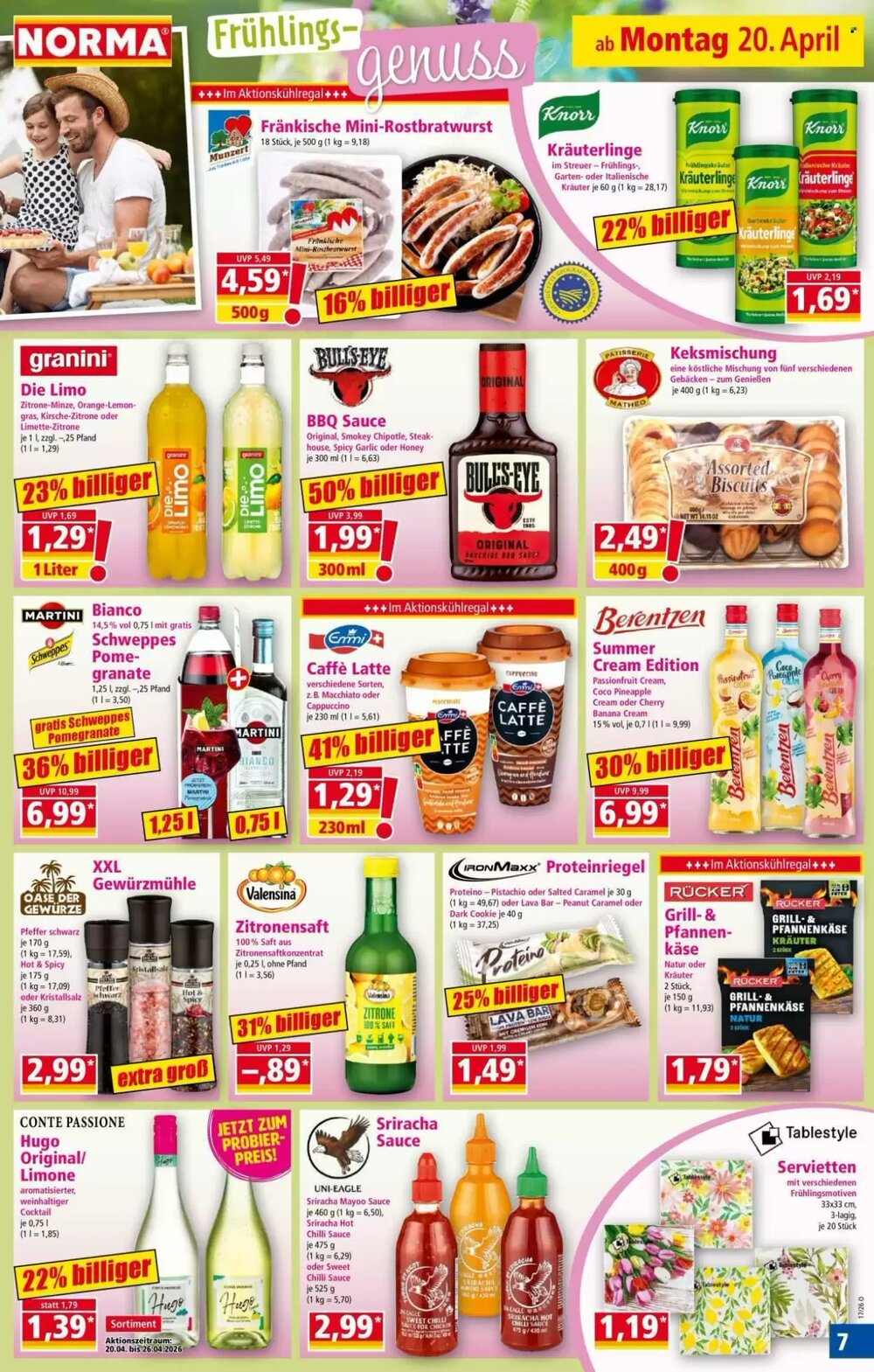Norma Prospekt (ab 20.04.2026) zum Blättern - Seite 7