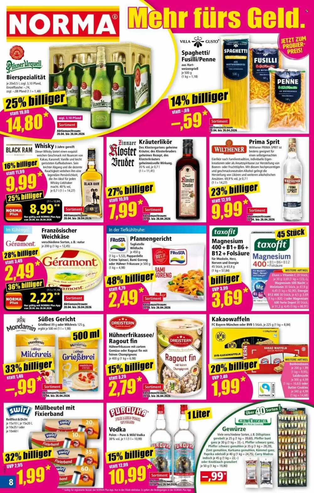 Norma Prospekt (ab 20.04.2026) zum Blättern - Seite 8