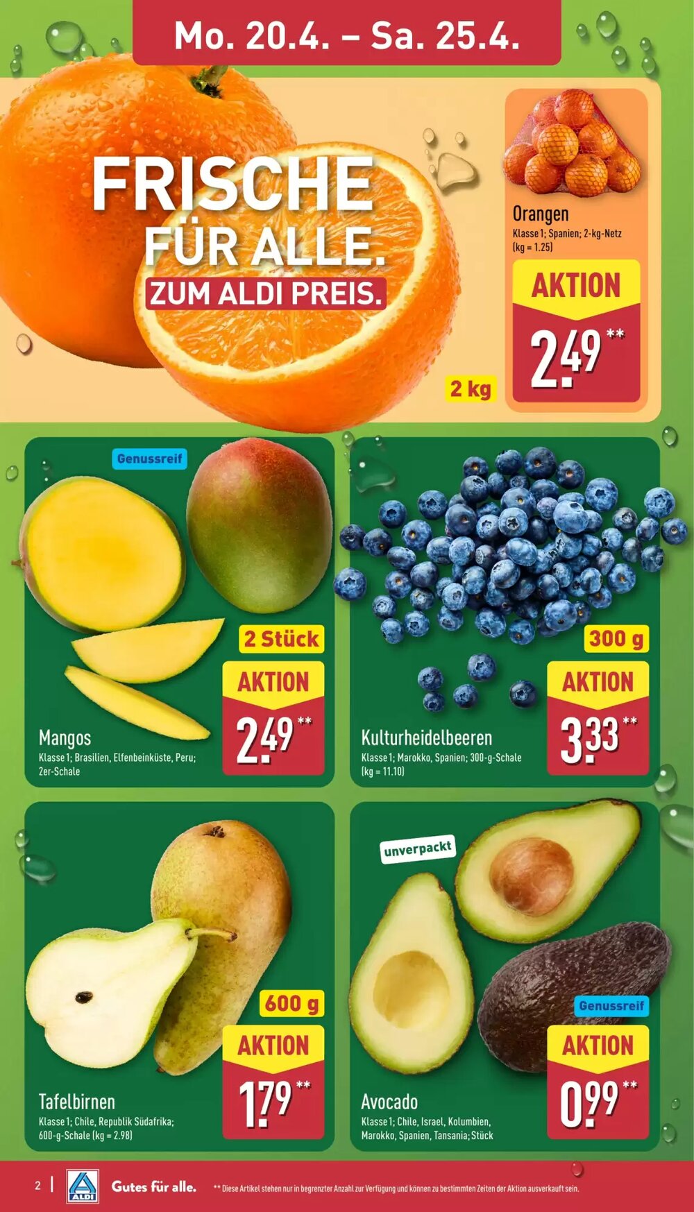 Aldi Nord Prospekt (ab 20.04.2026) zum Blättern - Seite 2