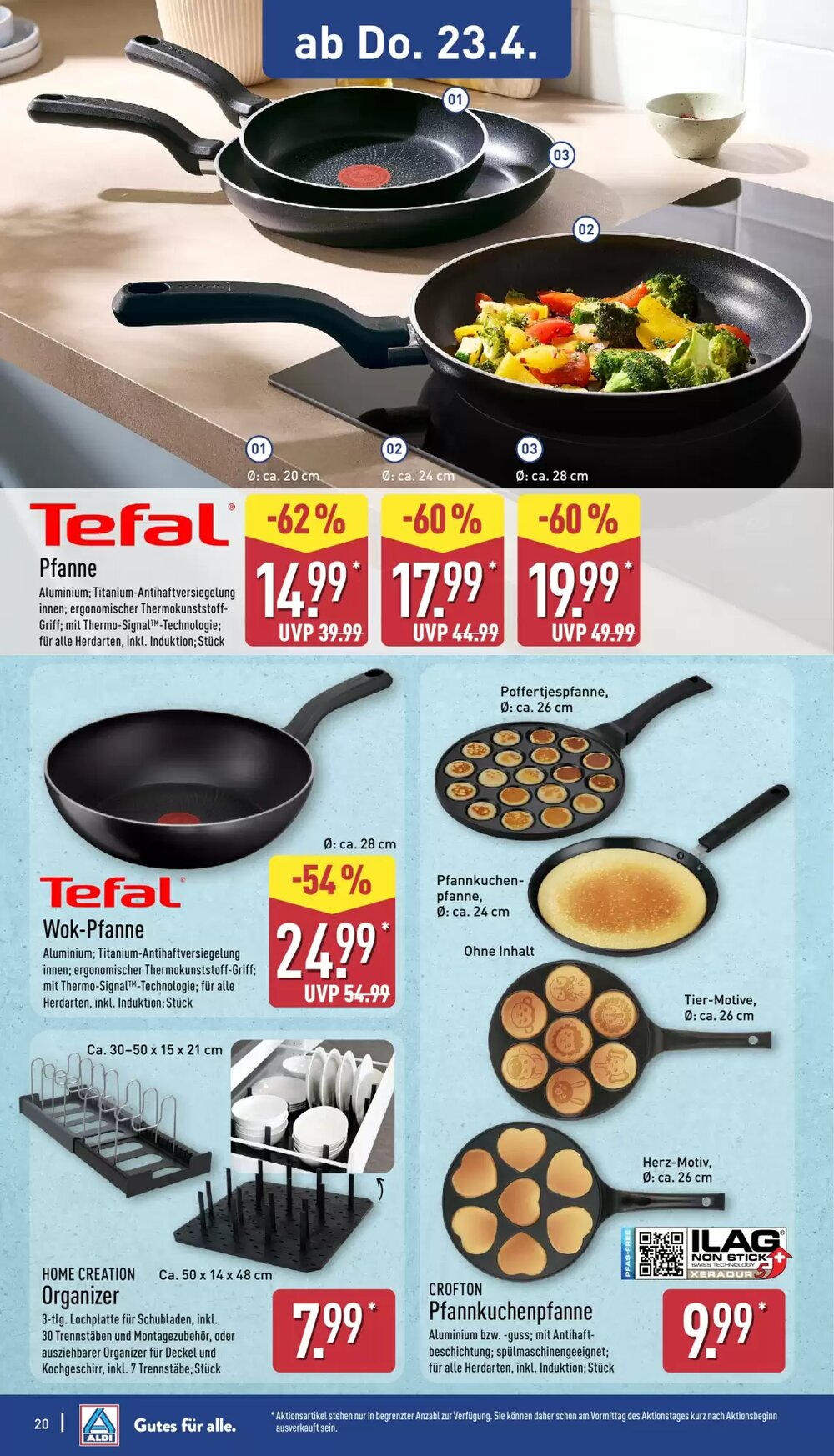 Aldi Nord Prospekt (ab 20.04.2026) zum Blättern - Seite 20