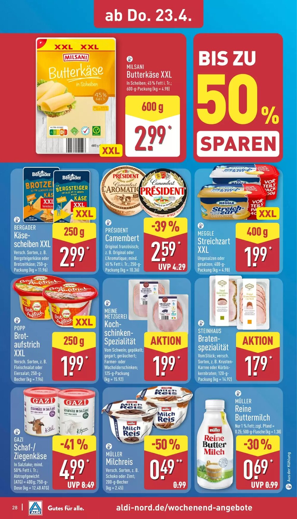 Aldi Nord Prospekt (ab 20.04.2026) zum Blättern - Seite 28