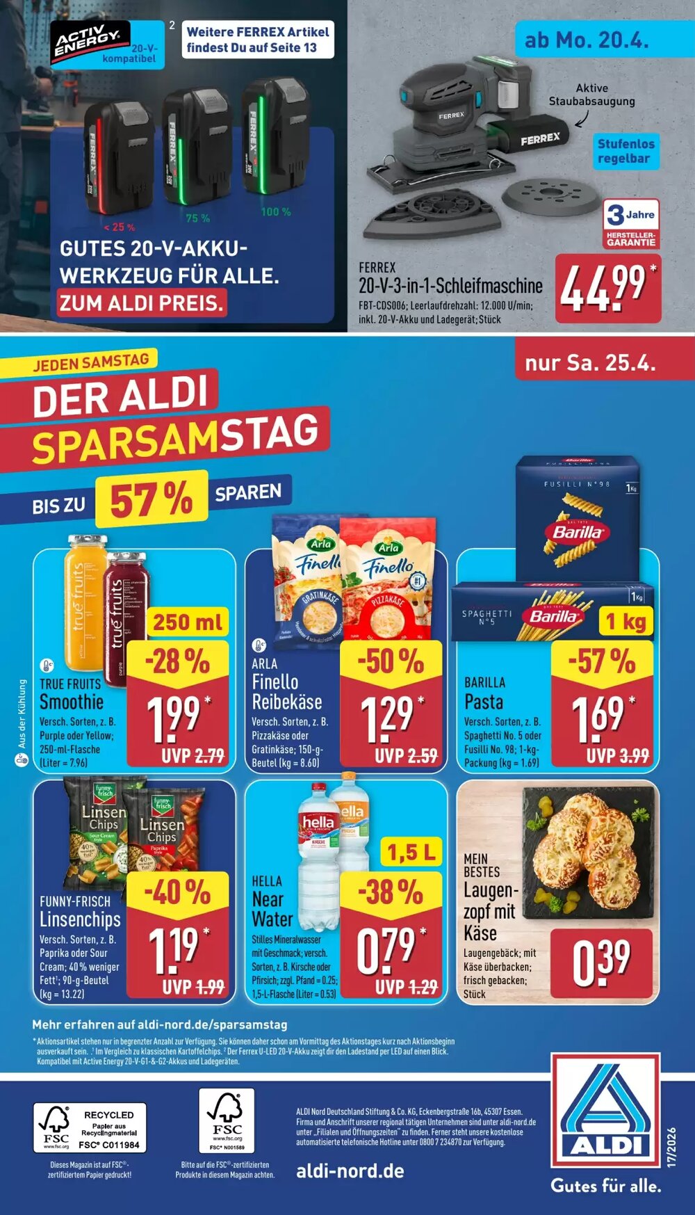 Aldi Nord Prospekt (ab 20.04.2026) zum Blättern - Seite 32