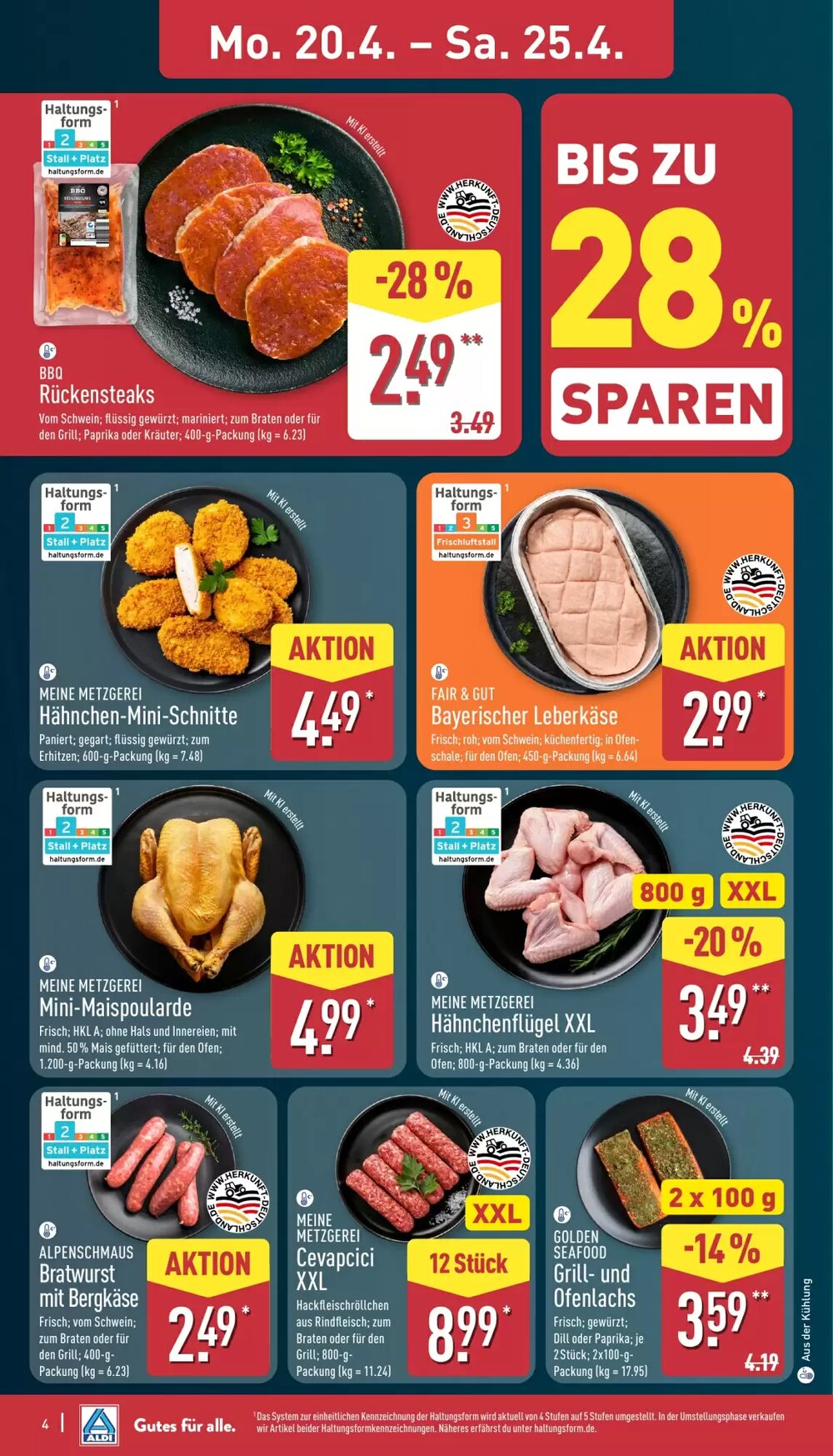 Aldi Nord Prospekt (ab 20.04.2026) zum Blättern - Seite 4