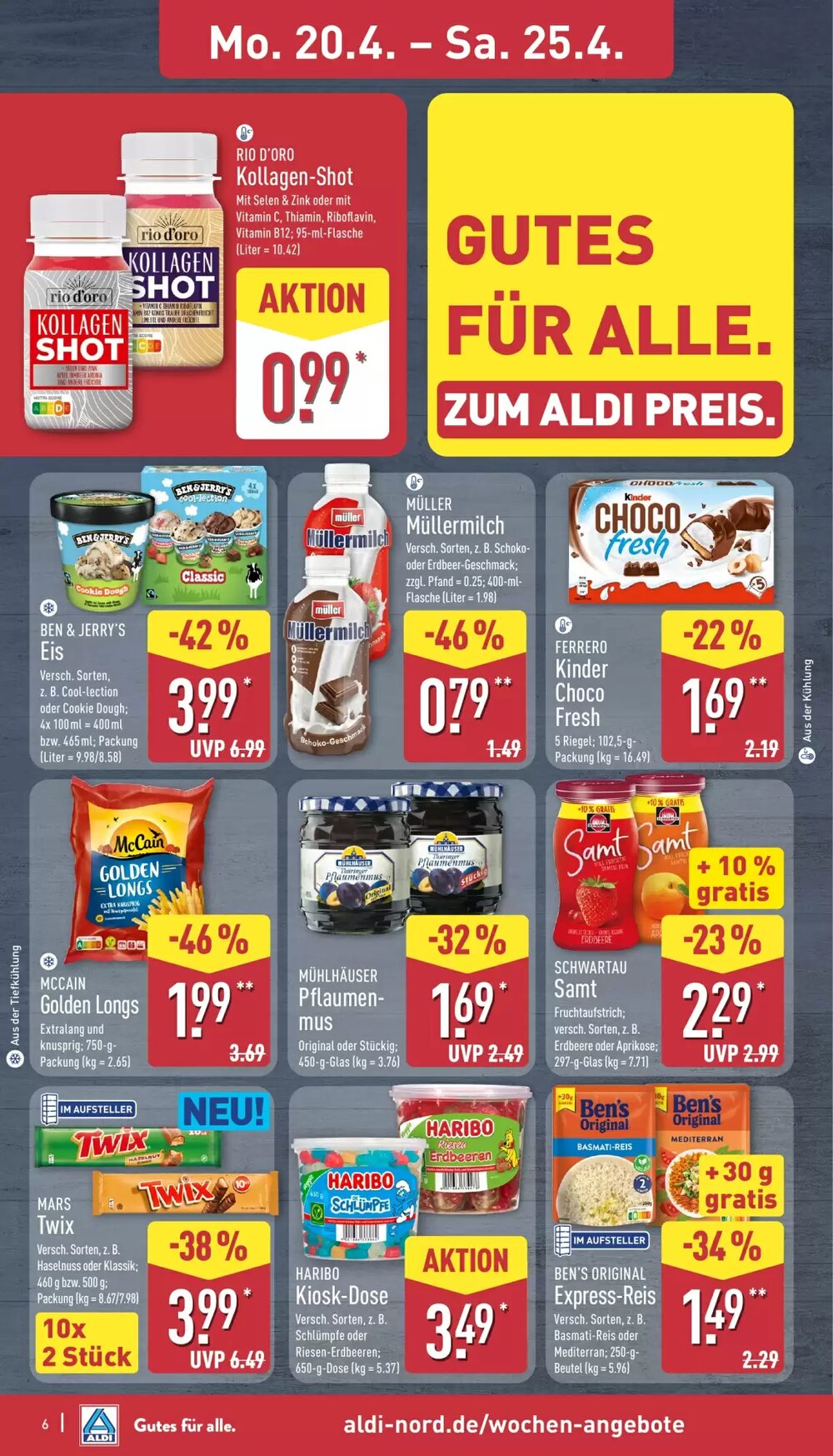 Aldi Nord Prospekt (ab 20.04.2026) zum Blättern - Seite 6