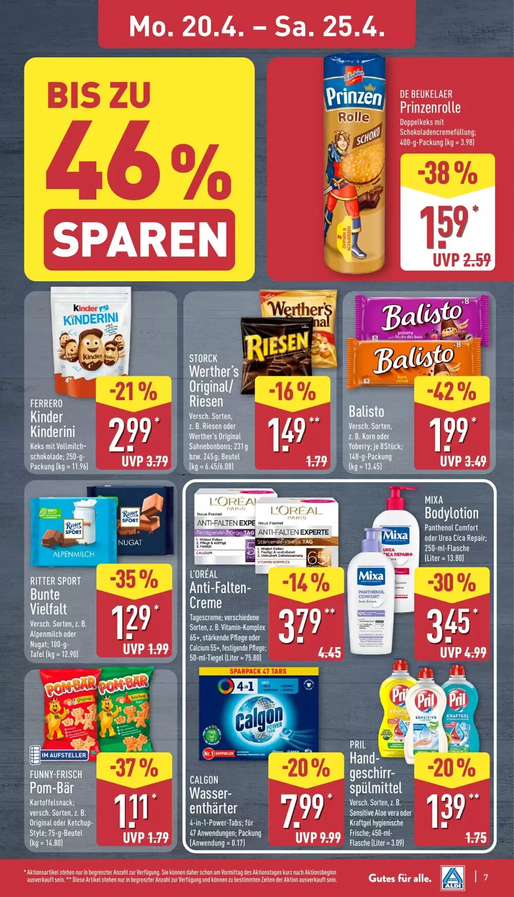 Aldi Nord Prospekt (ab 20.04.2026) zum Blättern - Seite 7