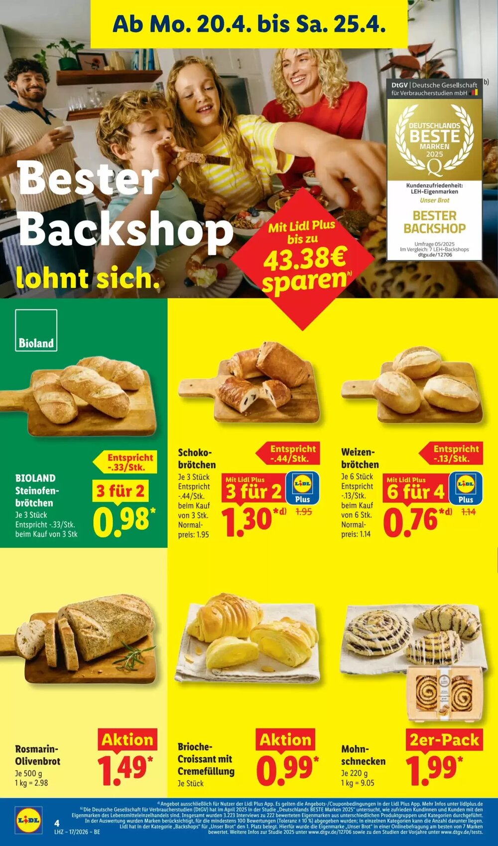 Lidl Prospekt (ab 20.04.2026) zum Blättern - Seite 10