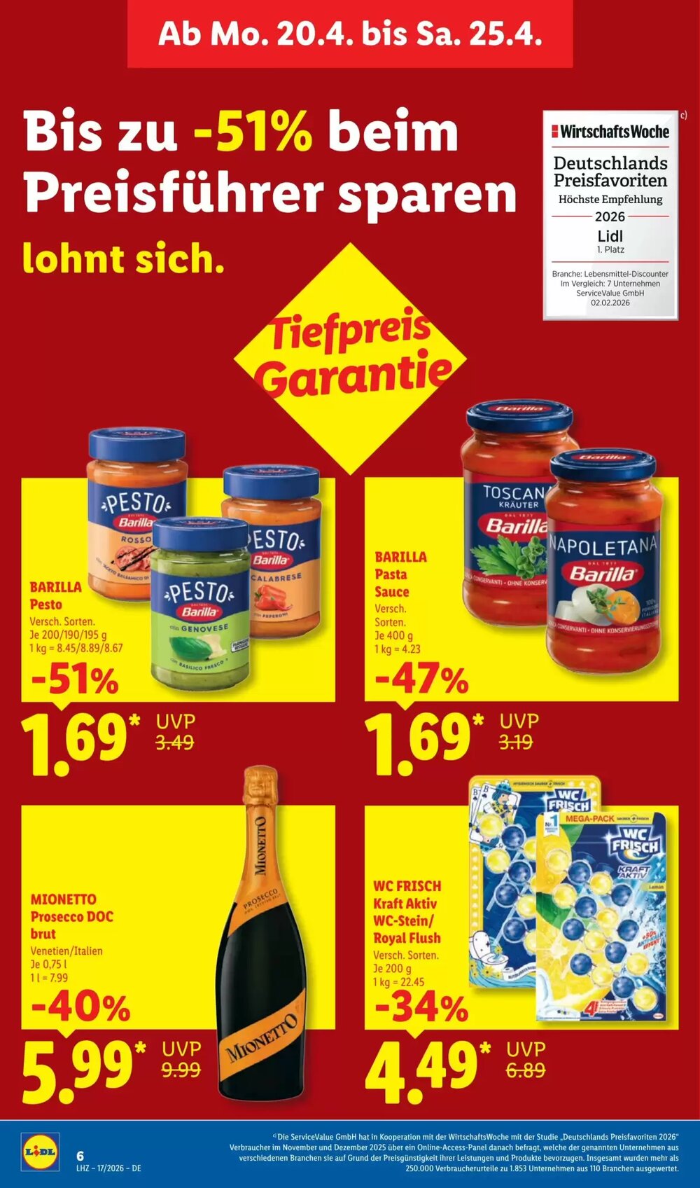 Lidl Prospekt (ab 20.04.2026) zum Blättern - Seite 14