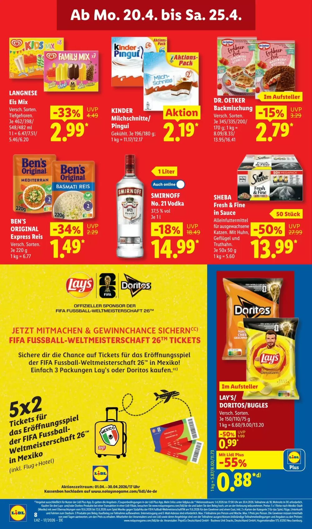 Lidl Prospekt (ab 20.04.2026) zum Blättern - Seite 16