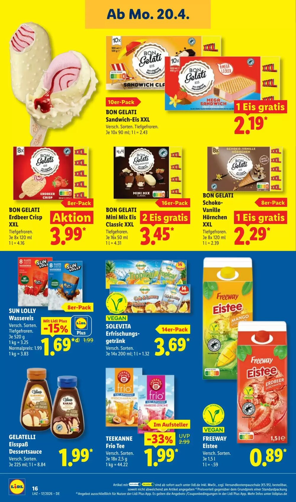 Lidl Prospekt (ab 20.04.2026) zum Blättern - Seite 28