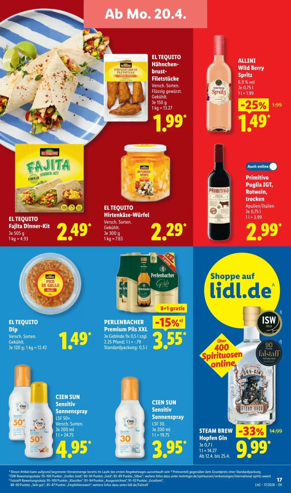 Lidl Prospekt (ab 20.04.2026) zum Blättern - Seite 29
