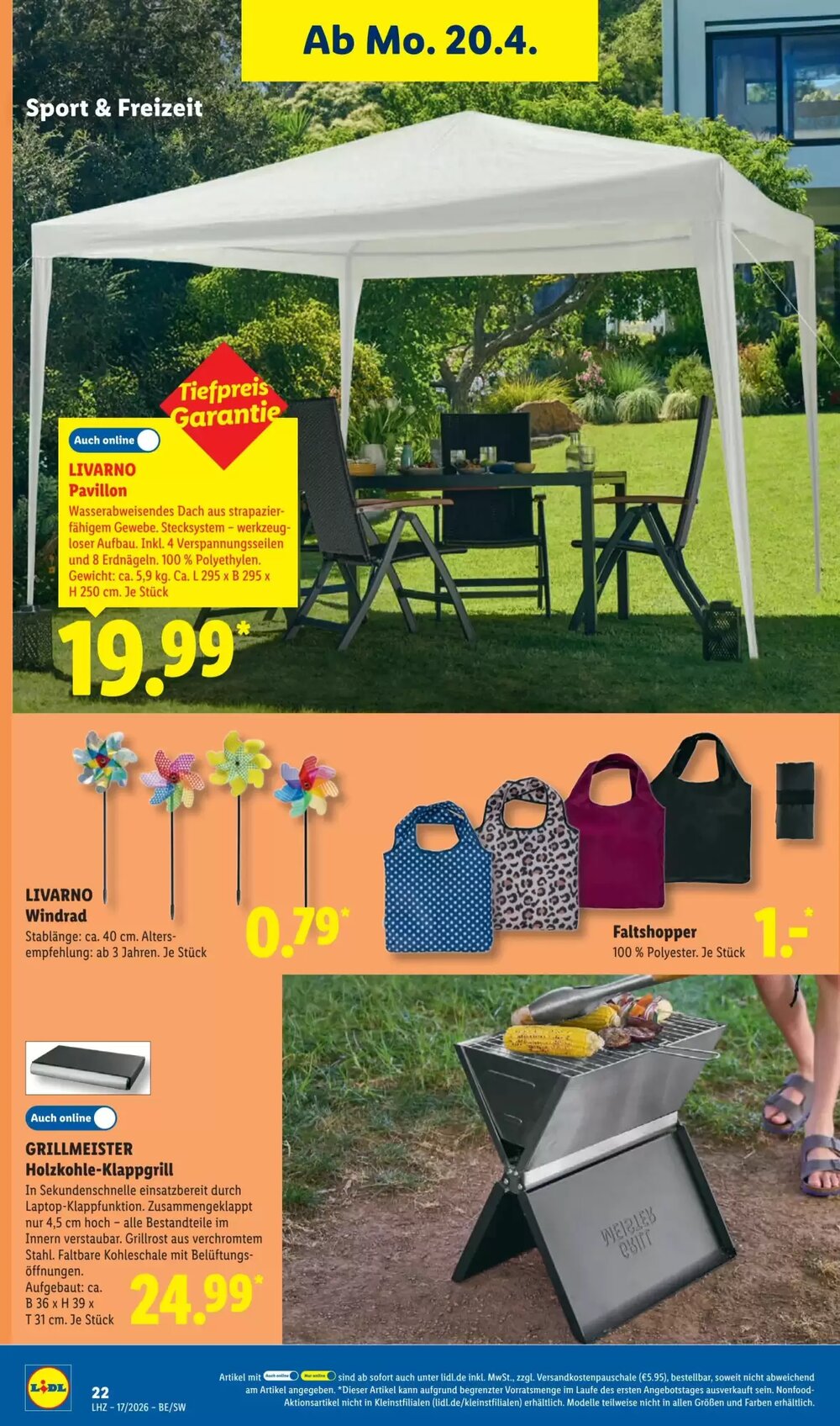 Lidl Prospekt (ab 20.04.2026) zum Blättern - Seite 38