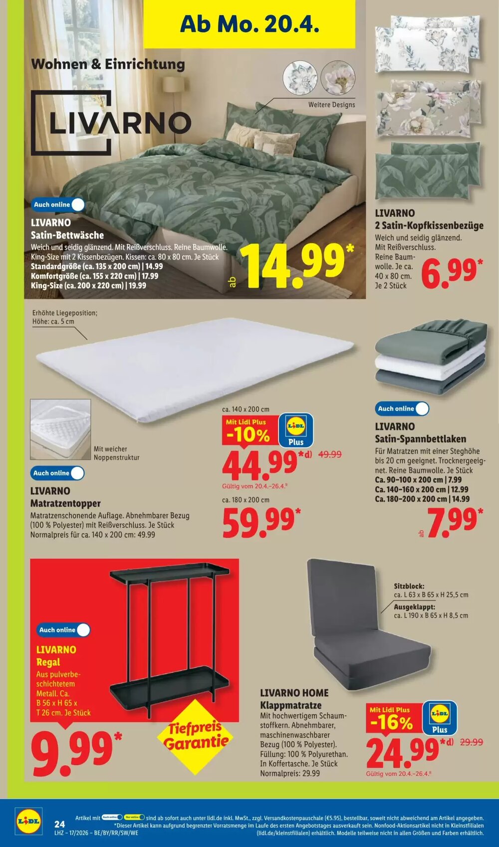 Lidl Prospekt (ab 20.04.2026) zum Blättern - Seite 40