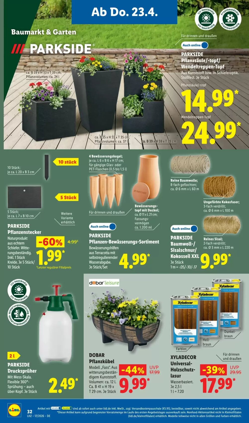 Lidl Prospekt (ab 20.04.2026) zum Blättern - Seite 50