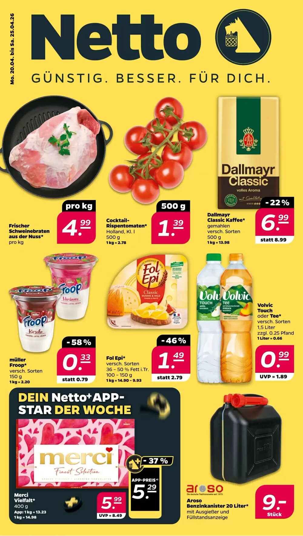 NETTO Prospekt (ab 20.04.2026) zum Blättern - Seite 1