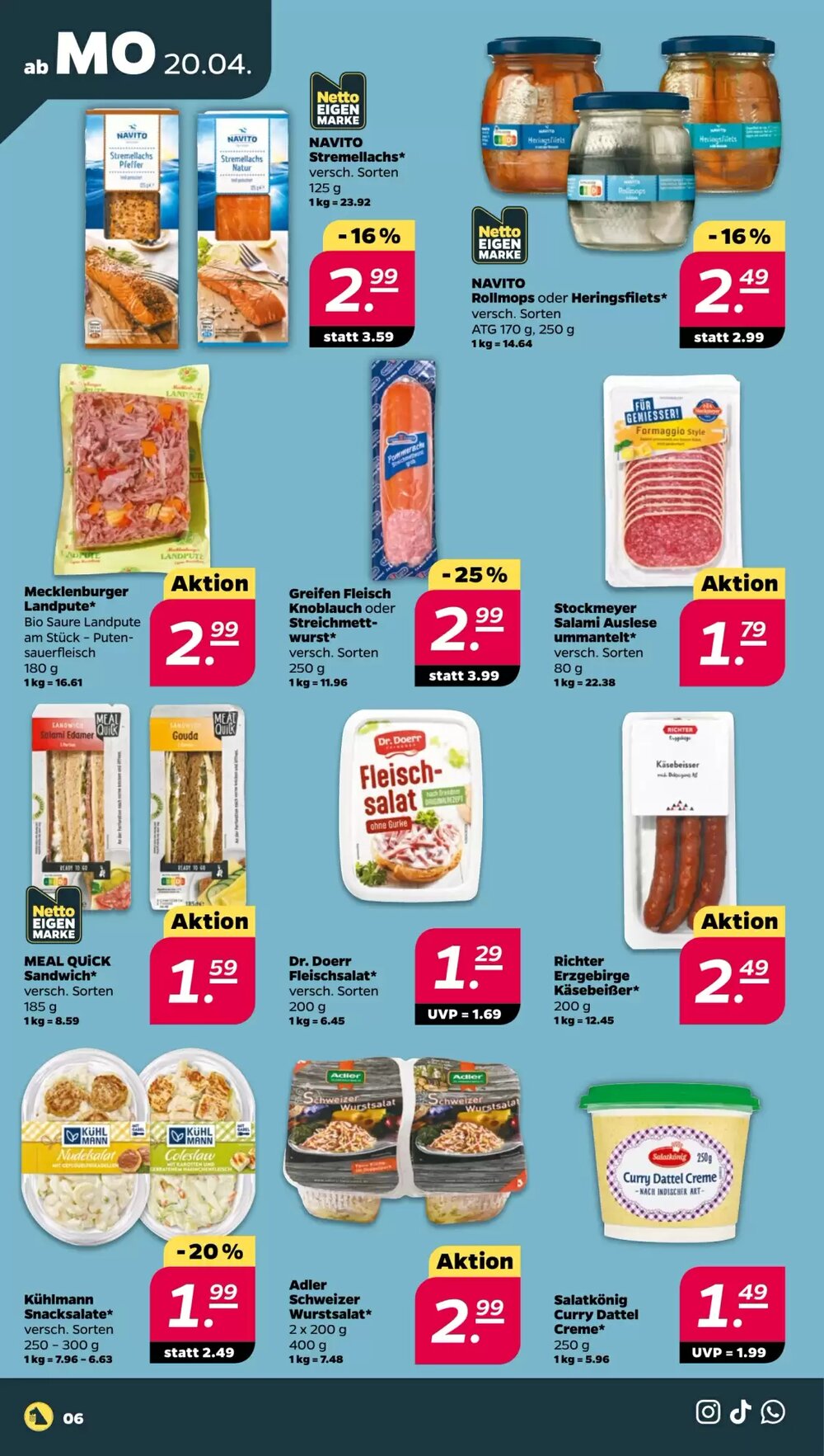 NETTO Prospekt (ab 20.04.2026) zum Blättern - Seite 6