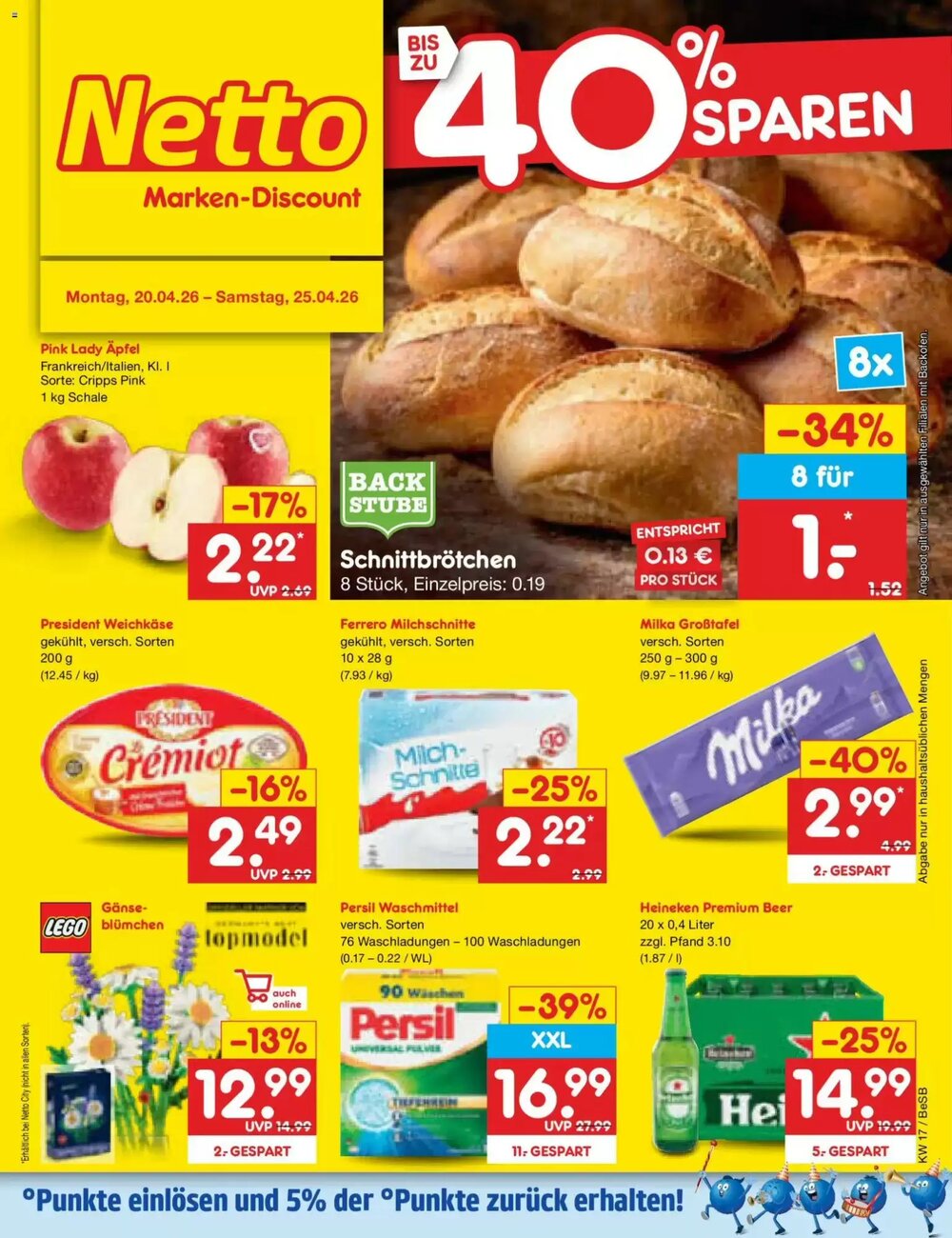 Netto Marken-Discount Prospekt (ab 20.04.2026) zum Blättern - Seite 1