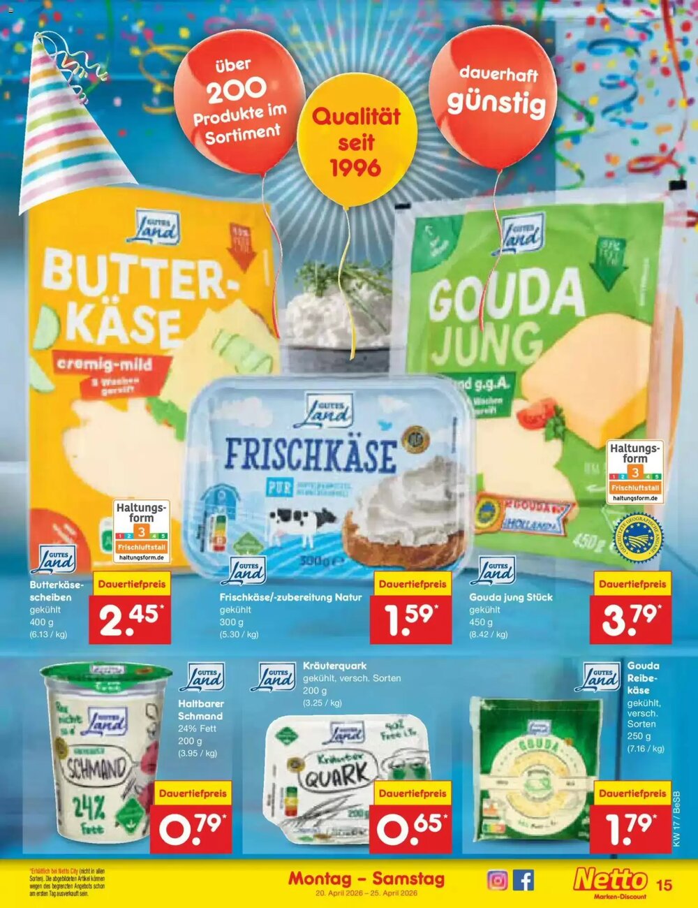 Netto Marken-Discount Prospekt (ab 20.04.2026) zum Blättern - Seite 17