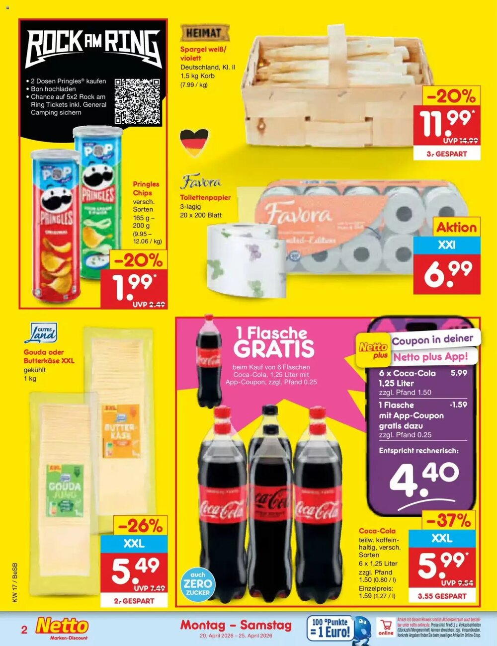 Netto Marken-Discount Prospekt (ab 20.04.2026) zum Blättern - Seite 2
