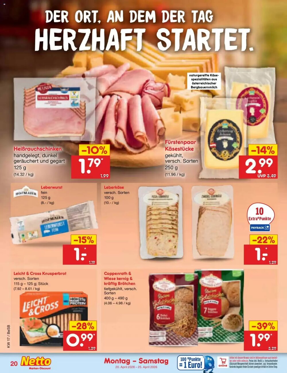 Netto Marken-Discount Prospekt (ab 20.04.2026) zum Blättern - Seite 22