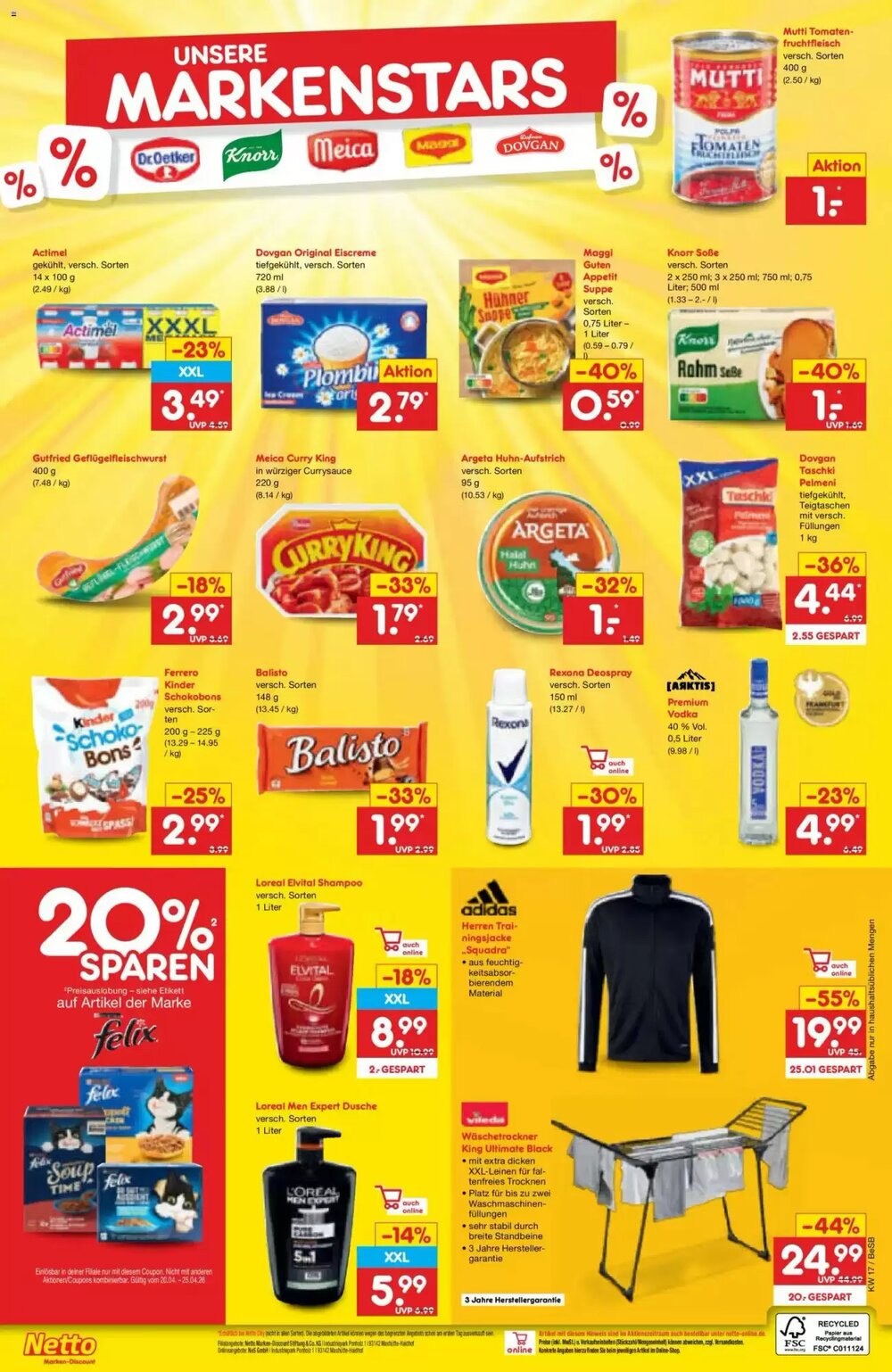 Netto Marken-Discount Prospekt (ab 20.04.2026) zum Blättern - Seite 29