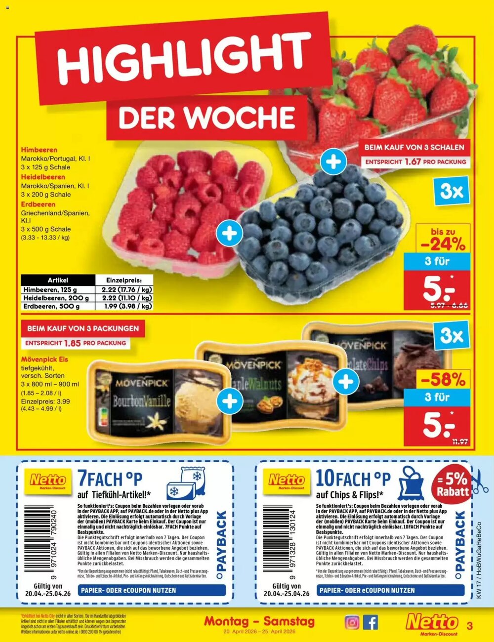Netto Marken-Discount Prospekt (ab 20.04.2026) zum Blättern - Seite 3