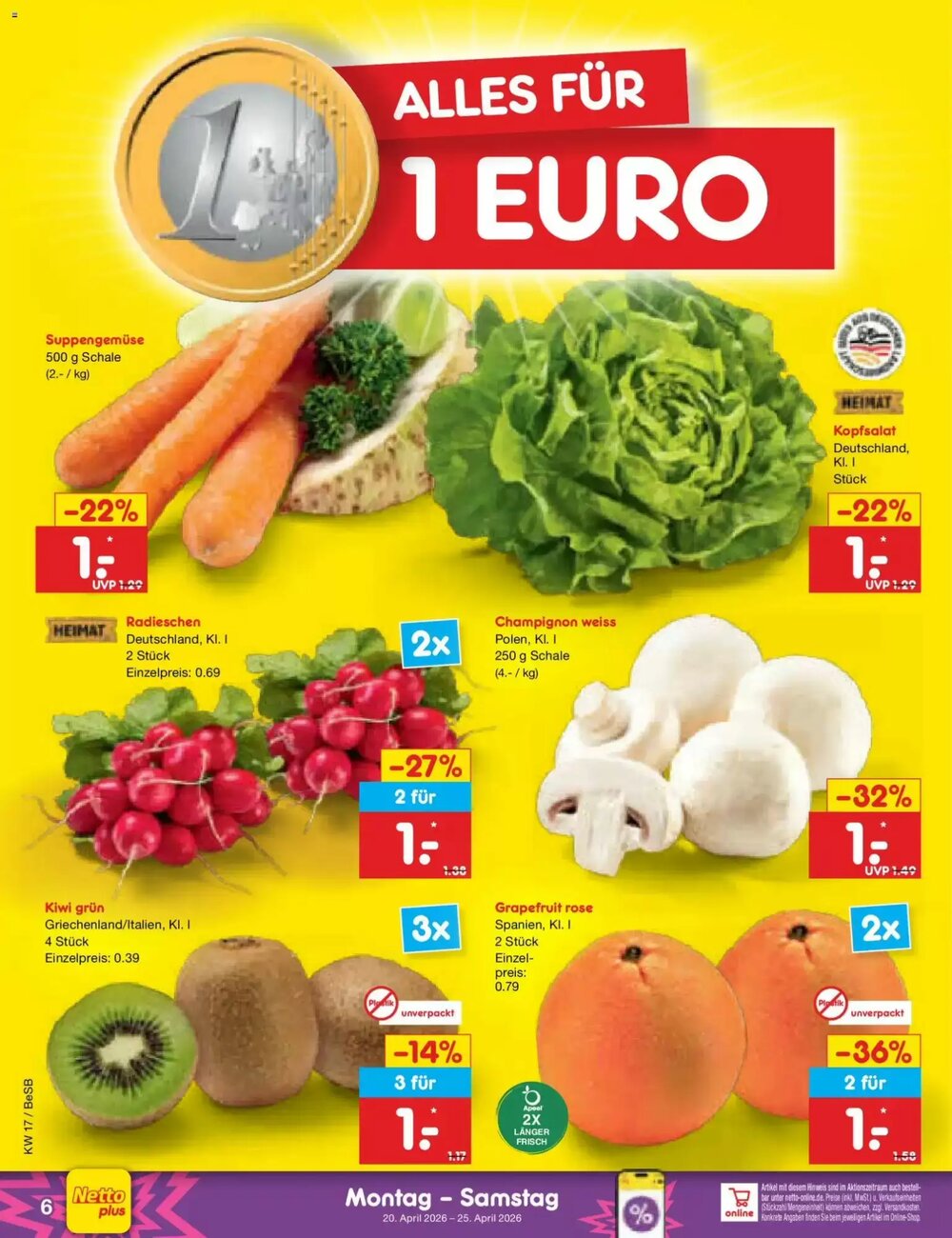 Netto Marken-Discount Prospekt (ab 20.04.2026) zum Blättern - Seite 8