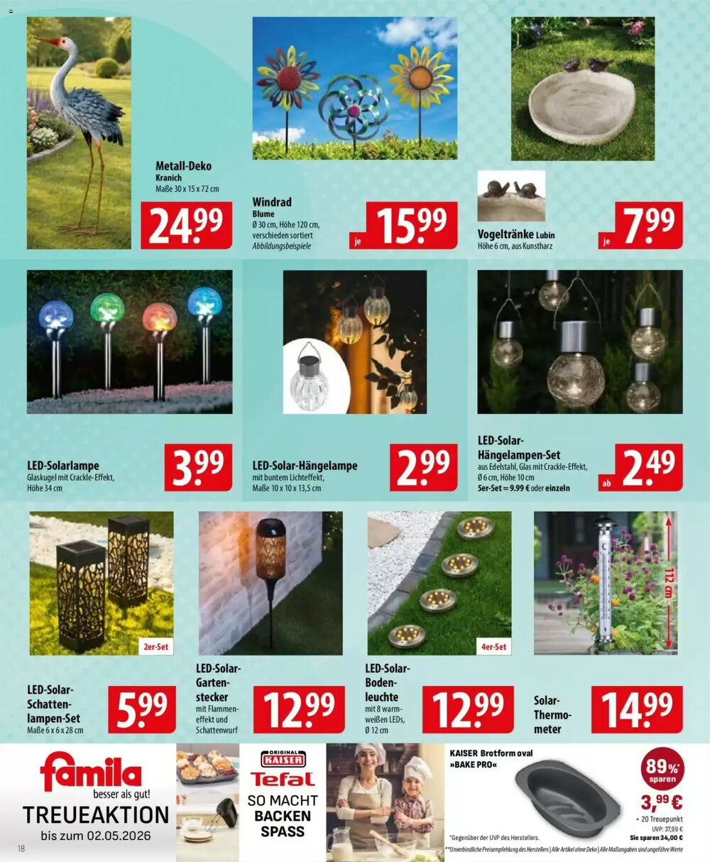 Famila Nord Ost Prospekt (ab 20.04.2026) zum Blättern - Seite 18