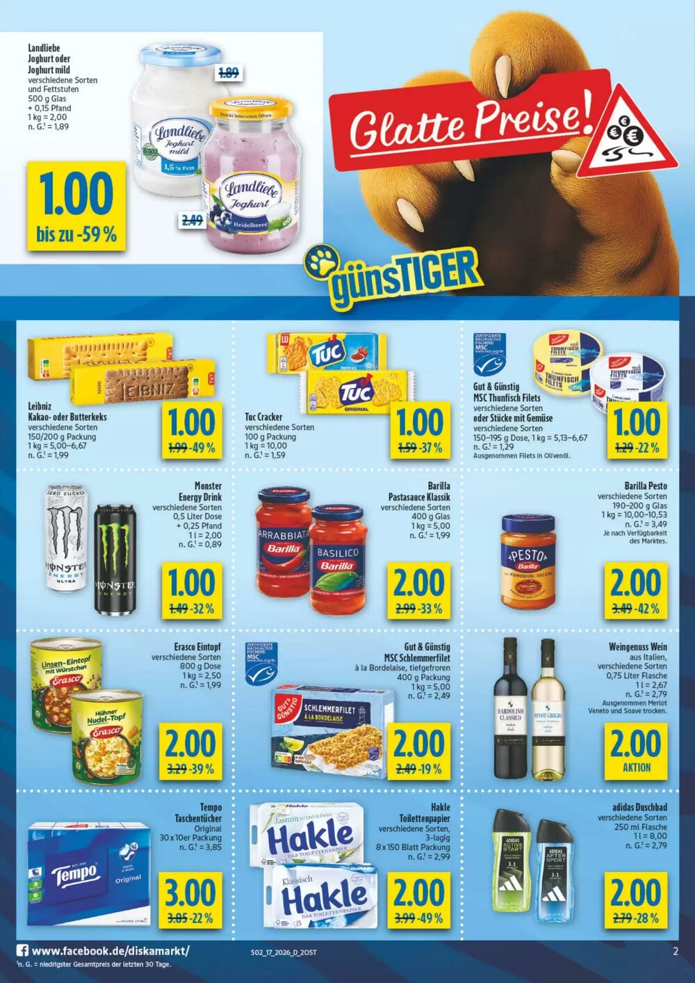diska Prospekt (ab 20.04.2026) zum Blättern - Seite 2