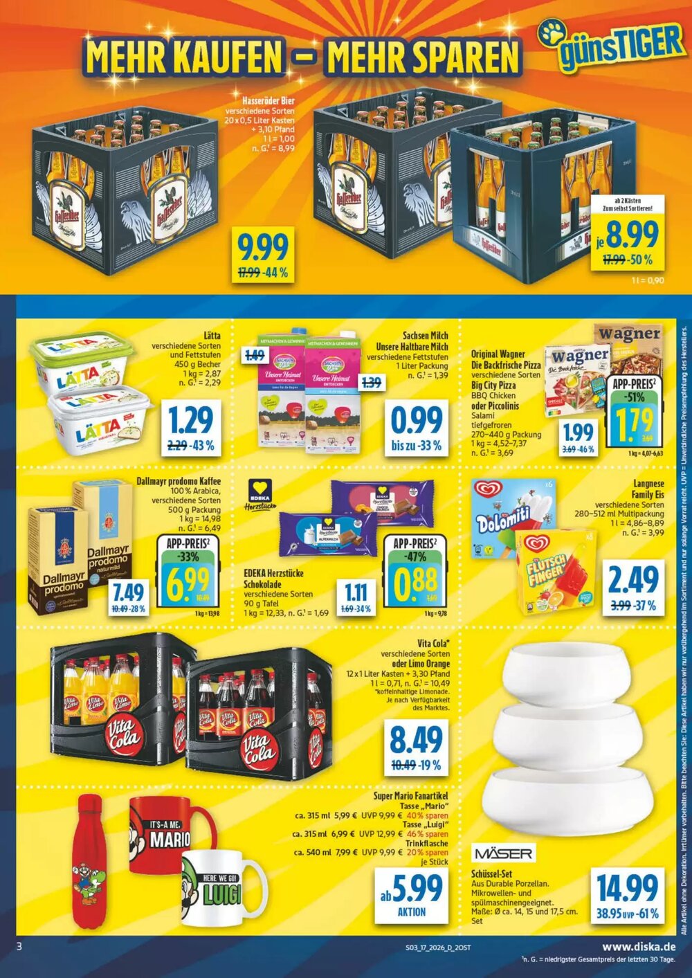 diska Prospekt (ab 20.04.2026) zum Blättern - Seite 3